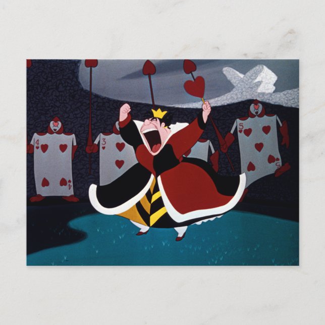 Carte Postale La Reine des Coeurs | Mid Shout (Devant)