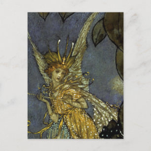 Carte Postale "La reine des fées" par Edmund Dulac