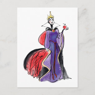 Carte Postale La reine du mal   Dans la pensée malsaine