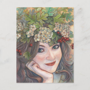 Carte Postale La reine Hawthorn.
