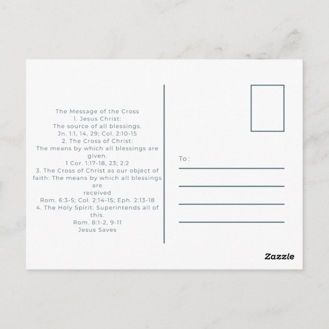 Carte Postale La réponse que vous recherchez (Dos)