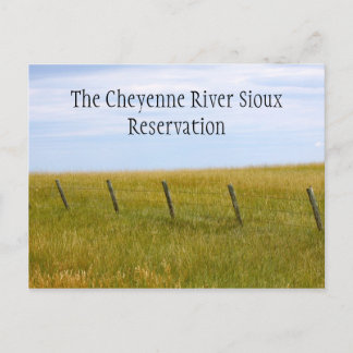 Carte Postale La Réservation Sioux de Cheyenne River