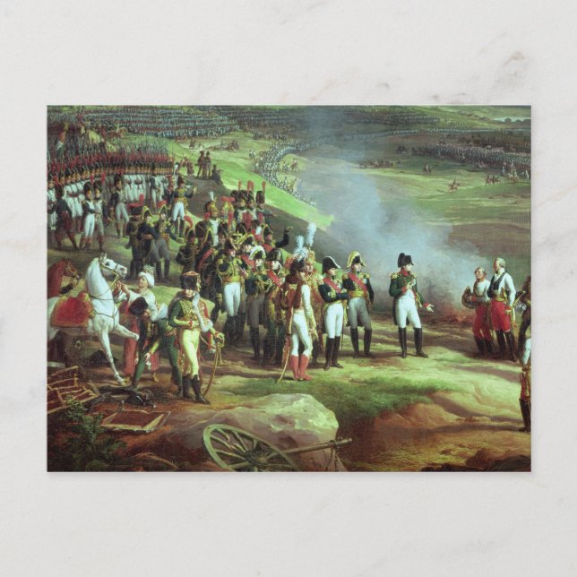 Carte Postale La restitution d'Ulm, détail de Napoléon, 1815 (Devant)