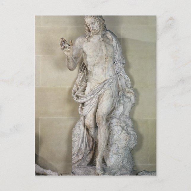 Carte Postale La Résurrection, détail du Christ (Devant)