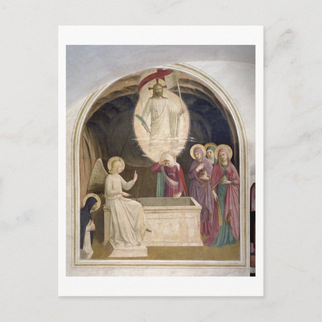 Carte Postale La Résurrection du Christ et des Pieuses Femmes à (Devant)