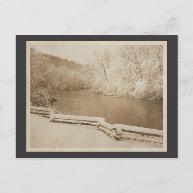 Carte Postale La rivière Huron (Devant)