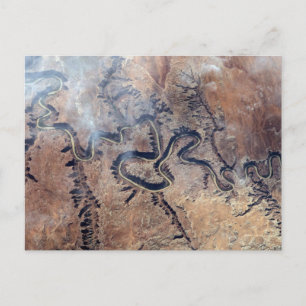 Carte Postale La Rivière Verte Et Ses Canyons Tributaires Dans L