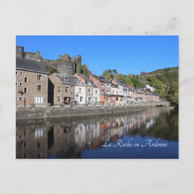 Carte Postale La Roche en Ardenne View, Belgique (Devant)