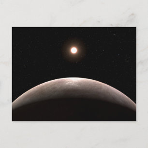 Carte Postale La Rocky Exoplanet Lhs 475 B Et Son Étoile Hôte.