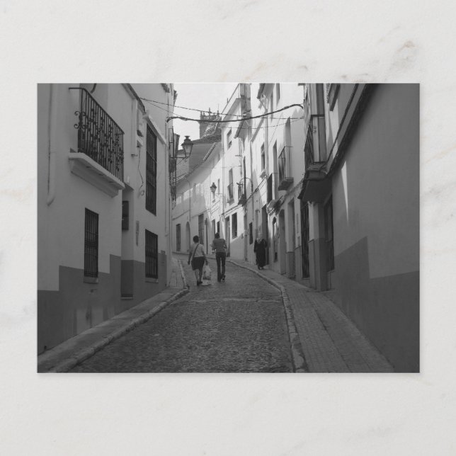 Carte Postale La rue. (Devant)