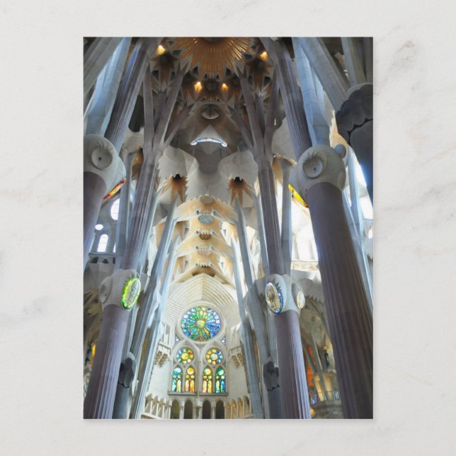 Carte Postale La Sagrada Familia (Devant)