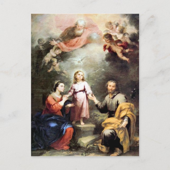 Carte Postale La Sainte Famille (Devant)
