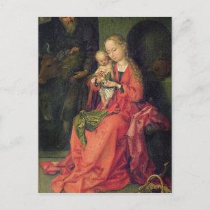 Carte Postale La Sainte Famille, c.1480-90