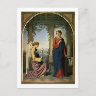 Carte Postale La Salutation angélique, ou Annonciation, 1860