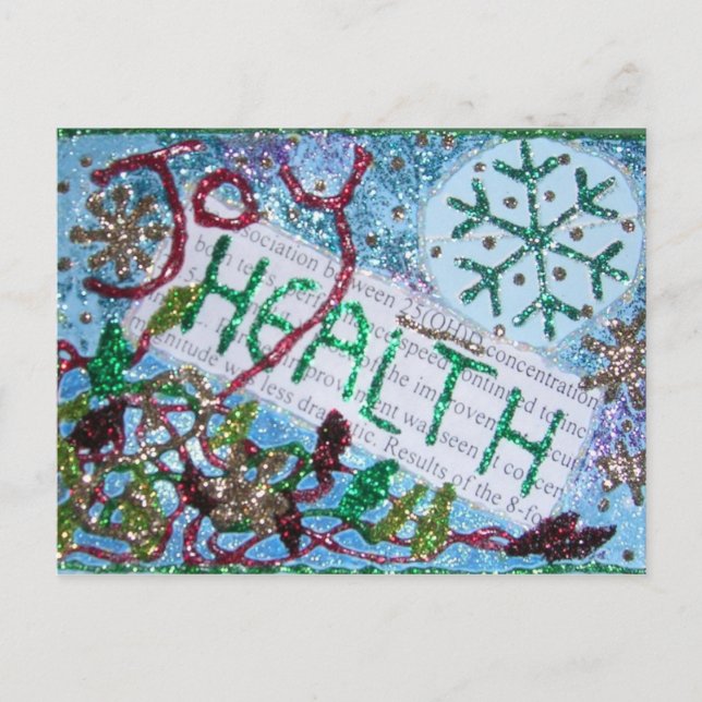 Carte Postale La santé, c'est le patrimoine (Devant)