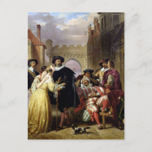 Carte Postale La scène finale des Fourberies de Scapin