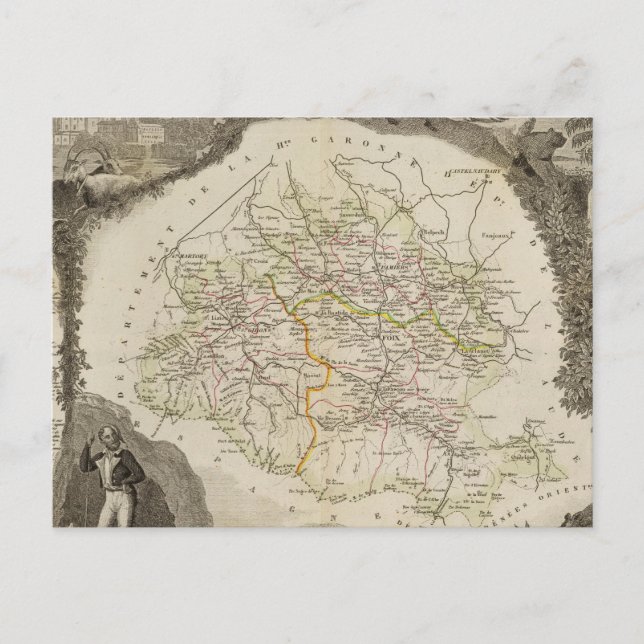 Carte Postale La sécheresse (Devant)