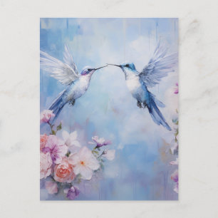 Carte Postale La série de conception colibri 10