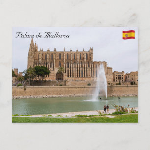 Carte Postale La Seu, la cathédrale de Palma de Mallorca - Espag