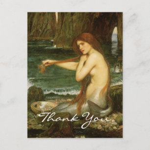 Carte Postale La sirène de Waterhouse