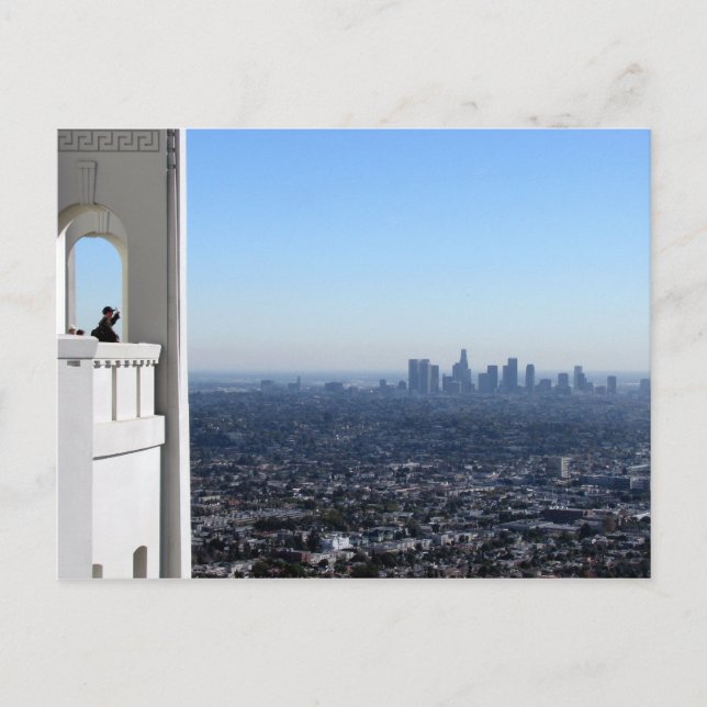 Carte Postale LA Skyline (Devant)