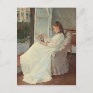 Carte Postale La soeur de l'artiste à une fenêtre, 1869