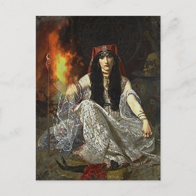 Carte Postale La sorcière (Devant)