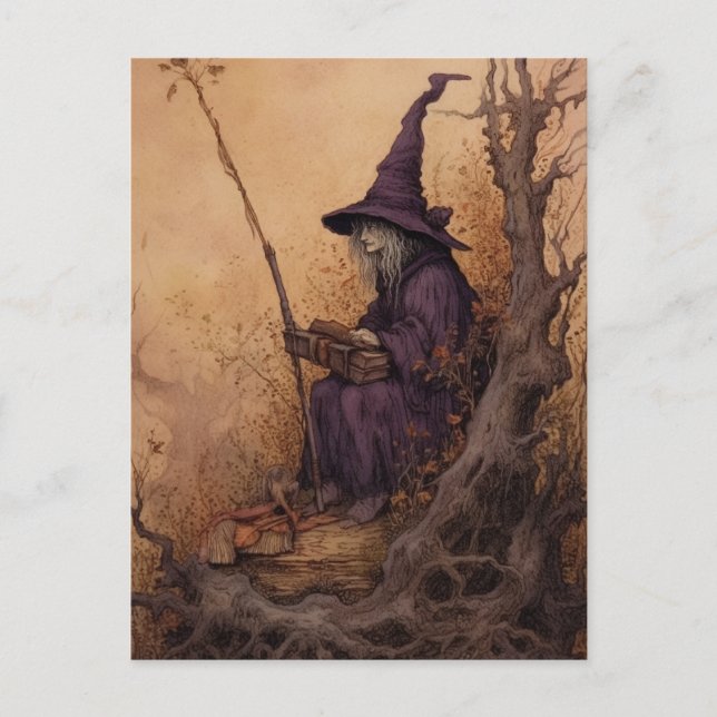 Carte Postale La Sorcière (Devant)