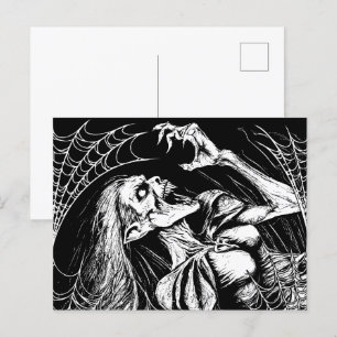 Carte Postale La sorcière