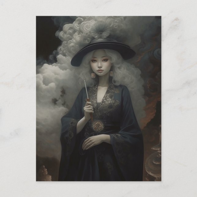 Carte Postale La Sorcière de pluie (Devant)