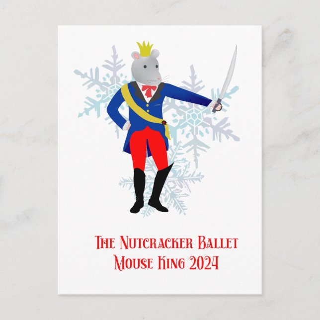Carte Postale La souris Nutcracker Mouse King 2024 (Devant)