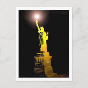 Carte Postale La Statue de la Liberté