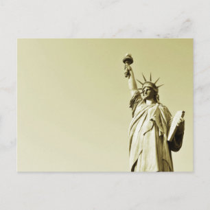 Carte Postale La statue de la liberté
