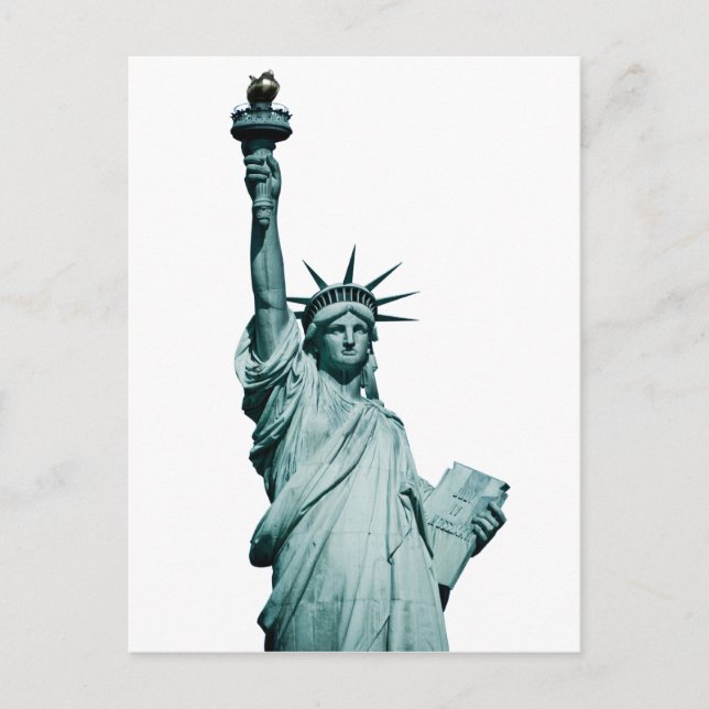Carte Postale La Statue de la Liberté (Devant)