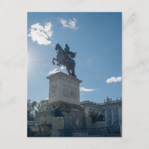 Carte Postale La statue équestre de Philippe IV