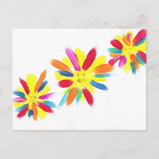 Carte Postale La sucrerie arrose l'artiste d'autisme (Devant)