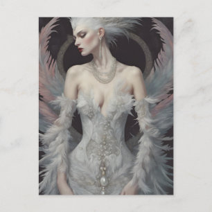 Carte Postale La superbe princesse cygne