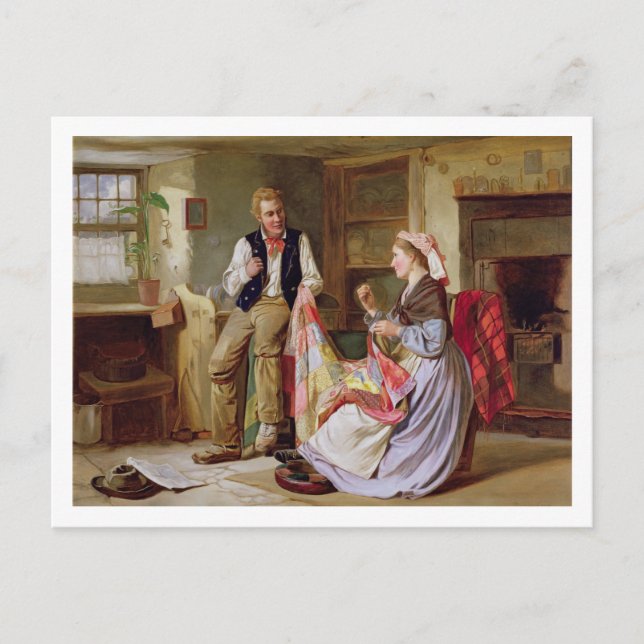 Carte Postale La surface composée en Patchwork (Devant)