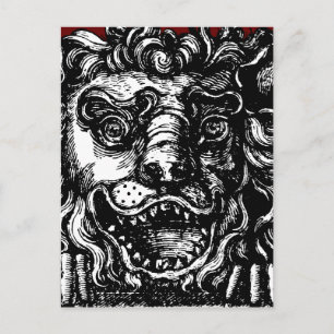 Carte Postale La taverne du bouton de la tête de lion de William