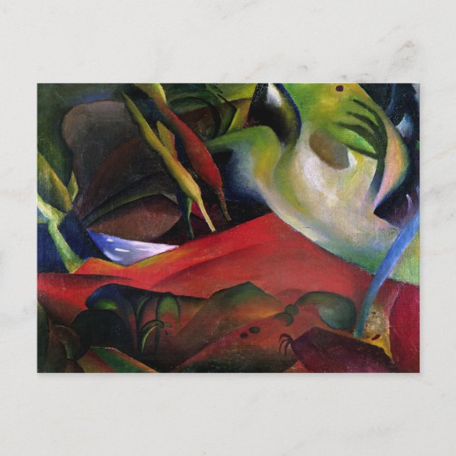 Carte Postale La tempête, 1911 (Devant)