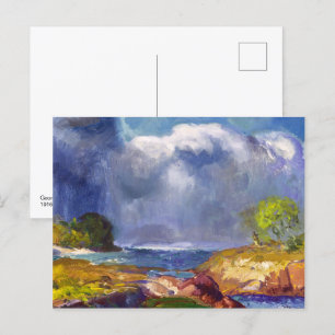 Carte Postale La tempête qui vient George Bellows