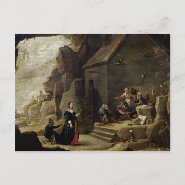 Carte Postale La tentation de Saint-Antoine 2 (Devant)