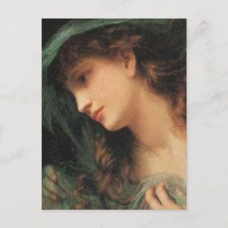 Carte Postale La Tête D'Une Nymphe