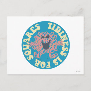 Carte Postale La Tidiness Est Pour Les Carrés