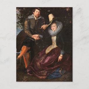 Carte Postale La tonnelle de chèvrefeuille par Pierre Paul Ruben