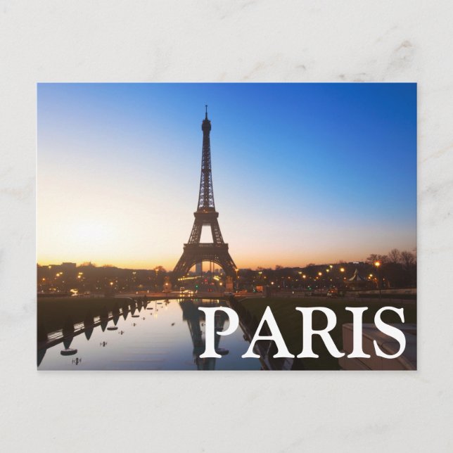 Carte Postale La Tour Eiffel à l'automne | Paris, France (Devant)