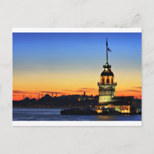Carte Postale La tour-Kiz Kulesi du Maiden