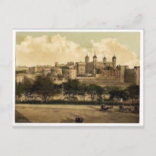 Carte Postale La tour, Londres, Angleterre rare Photochrom