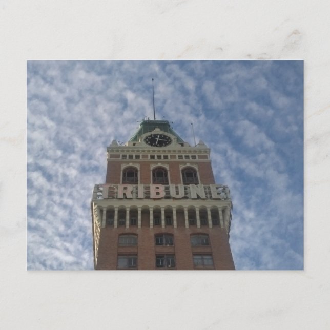 Carte Postale La tour Tribune (Devant)