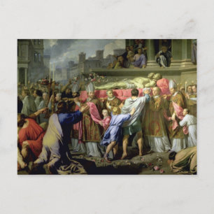 Carte Postale La traduction des corps de SS. Gervase et P